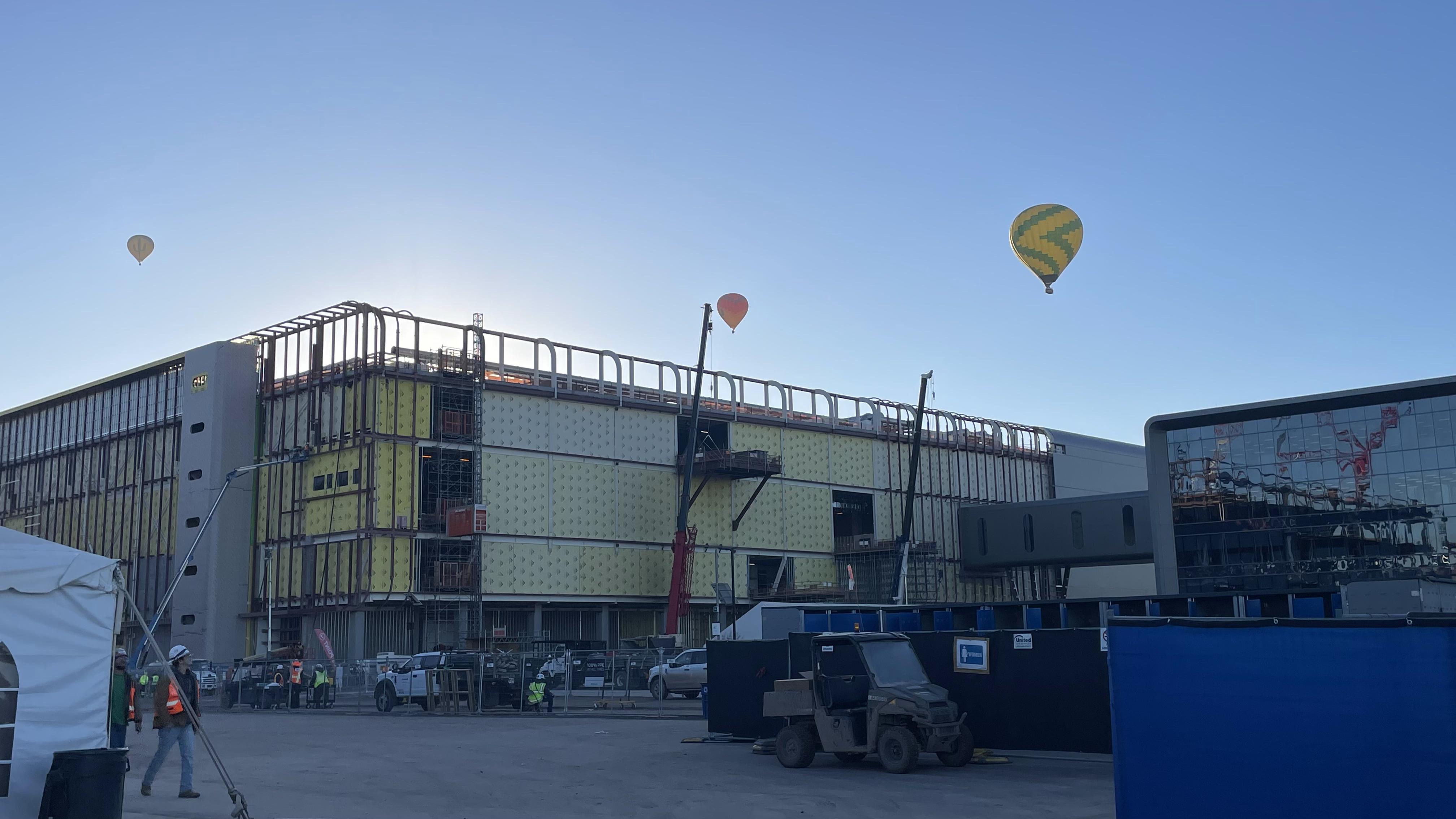 Construction Site with cranes